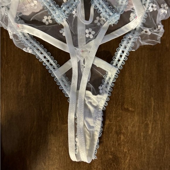 NWOT FOR LOVE & LEMONS THONG BODYSUIT LINGERIE XXS NO FLAWS - Picture 8 of 10